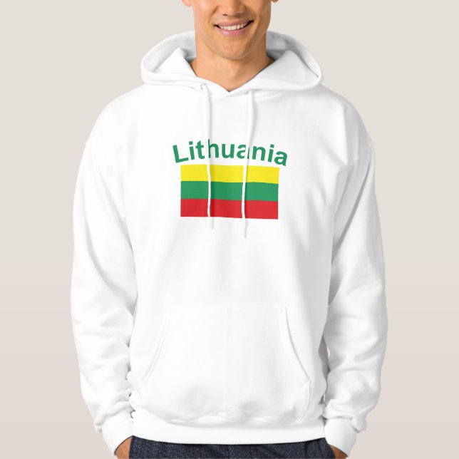Moletom Bandeira de Lithuania (Frente)