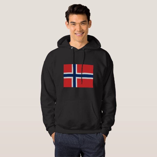 Moletom Bandeira de Noruega (Frente Completa)