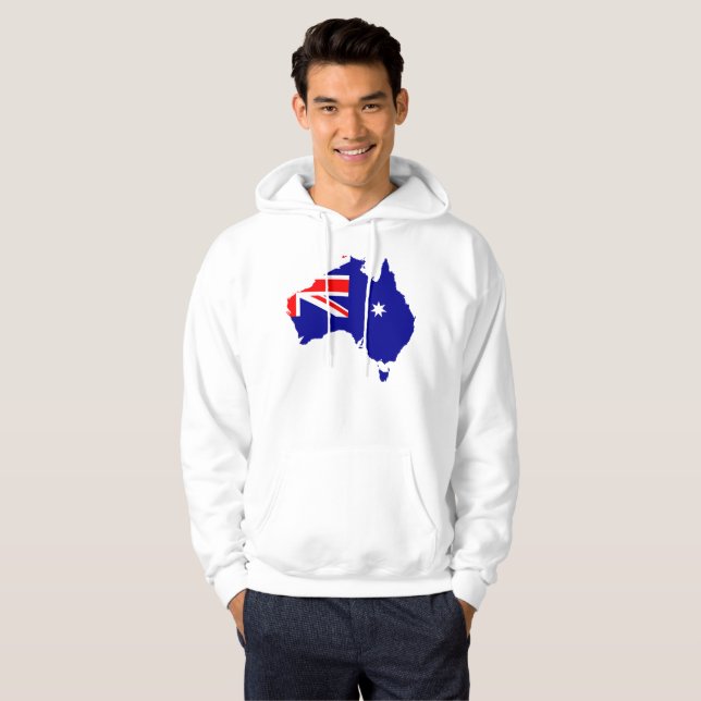 Moletom Bandeira de país australiana (Frente Completa)