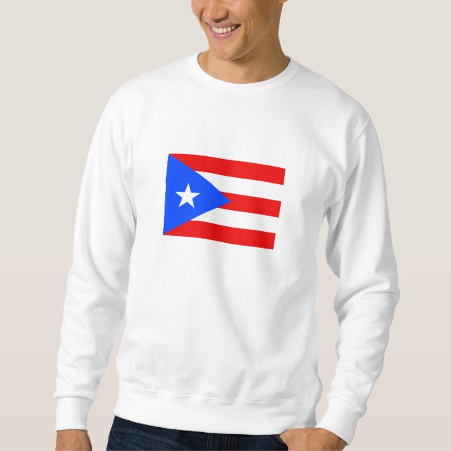 Moletom Bandeira de Porto Rico (Frente)