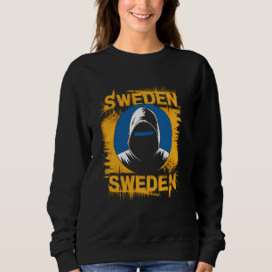 Moletom Bandeira de presente da Suécia Sverige Vintage Sué