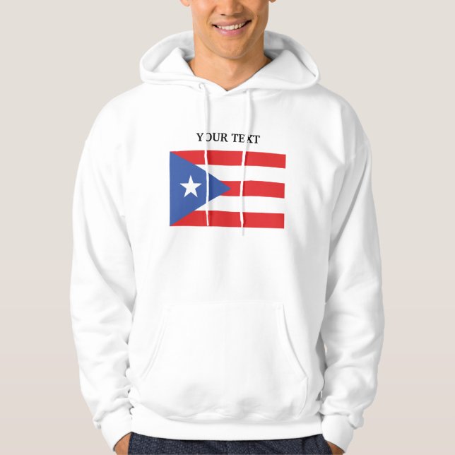 Moletom Bandeira de Puerto Rico (Frente)