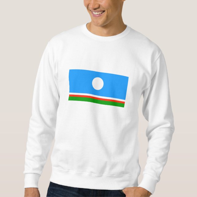 Moletom Bandeira de Sakha (Frente)