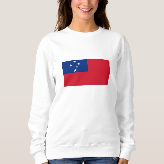 Moletom Bandeira de Samoa (Frente)