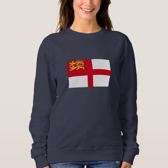 Moletom Bandeira de Sark (Frente)
