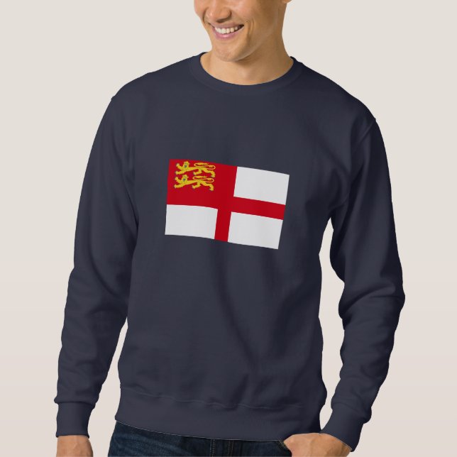 Moletom Bandeira de Sark (Frente)