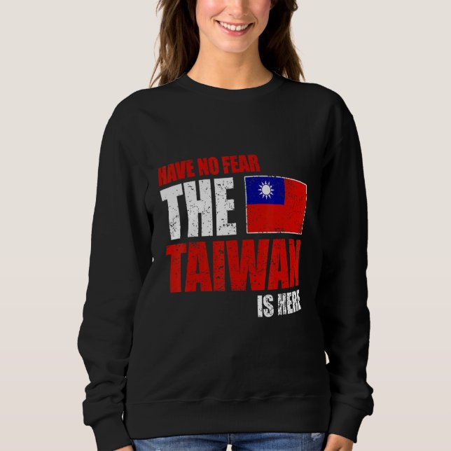 Moletom Bandeira de Taiwan (Frente)