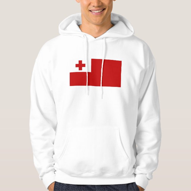 Moletom Bandeira de Tonga (Frente)