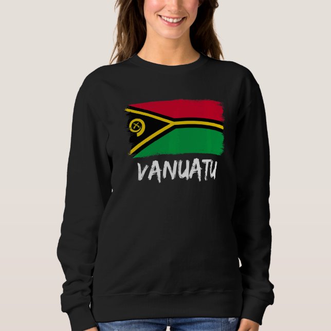 Moletom Bandeira De Vanuatu (Frente)