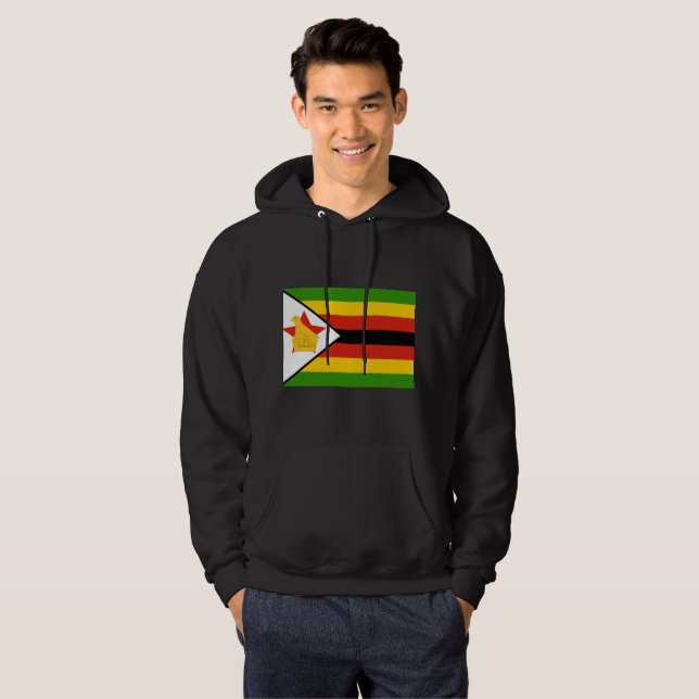 Moletom Bandeira de Zimbabwe (Frente Completa)