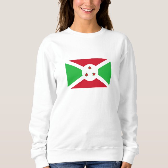 Moletom Bandeira do Burundi Patriótico (Frente)