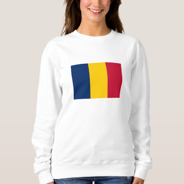 Moletom Bandeira do Chade (Frente)