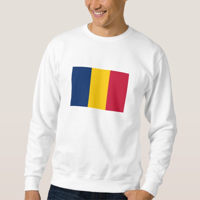 Moletom Bandeira do Chade (Frente)