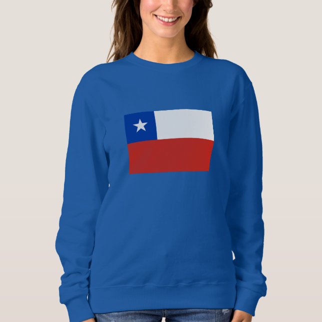 Moletom Bandeira do Chile (Frente)