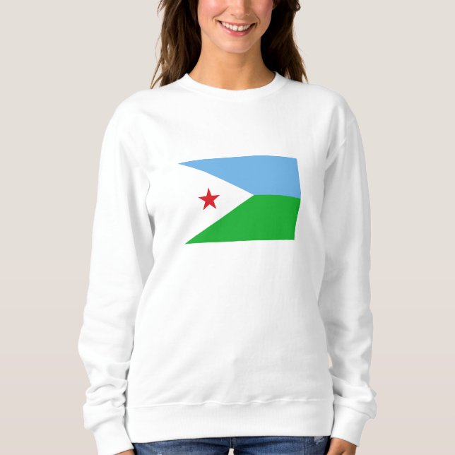 Moletom Bandeira do Djibuti (Frente)