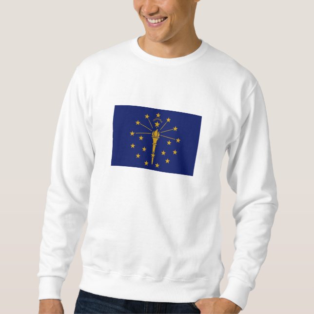 Moletom Bandeira do estado de Indiana (Frente)