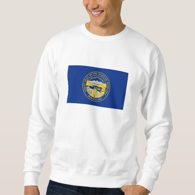 Moletom Bandeira do Estado de Nebraska (Frente)