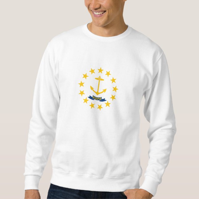 Moletom Bandeira do Estado de Rhode Island (Frente)