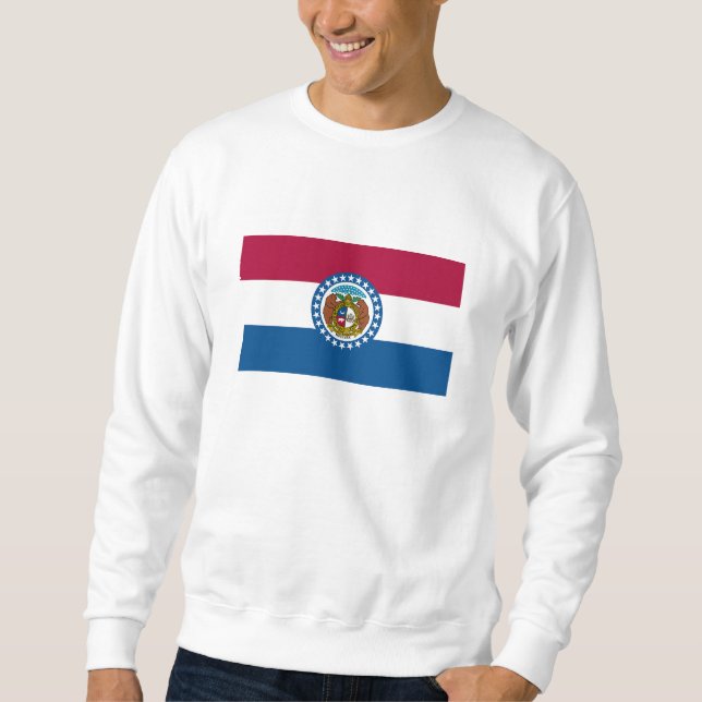 Moletom Bandeira do estado do Missouri (Frente)