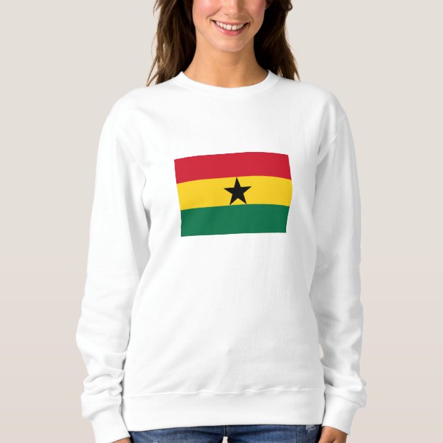 Moletom Bandeira do Gana (Frente)