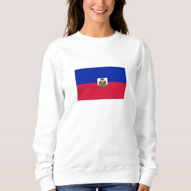 Moletom Bandeira do Haiti (Frente)