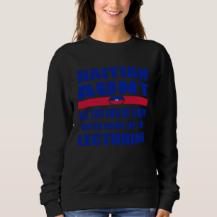 Moletom Bandeira do Haiti Tia Haitiana História do Haiti D