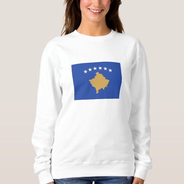 Moletom Bandeira do Kosovo (Frente)