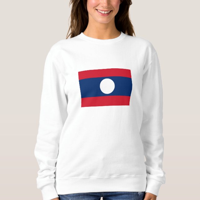Moletom Bandeira do Laos (Frente)