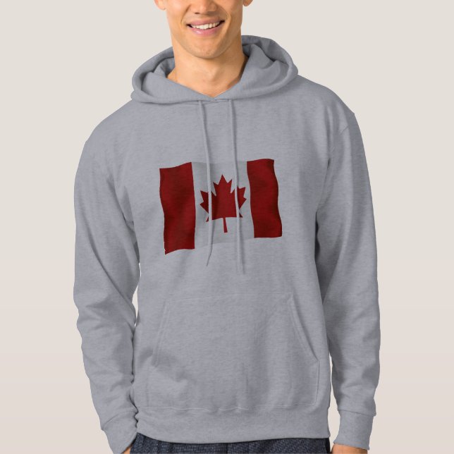 Moletom Bandeira do l'Unifolié de Canadá (Frente)