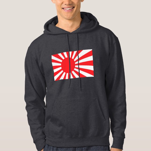 Moletom Bandeira do marinho de Japão (Frente)