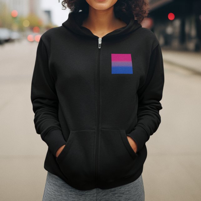 Moletom Bandeira do Orgulho Bissexual Gradiente - Bi Bande (Criador carregado)