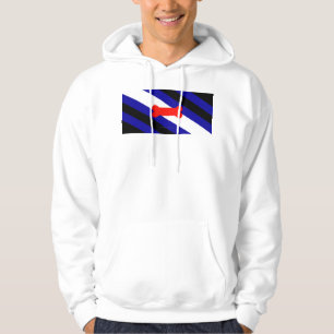 Moletom Bandeira do orgulho canino da SlipperyJoe expressa