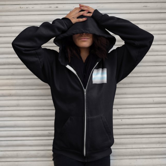 Moletom Bandeira do Orgulho Demiboy Gradiente - Bandeira d (Criador carregado)