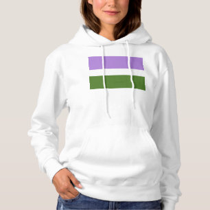 Moletom Bandeira do orgulho genderqueer SlipperyJoe's lava