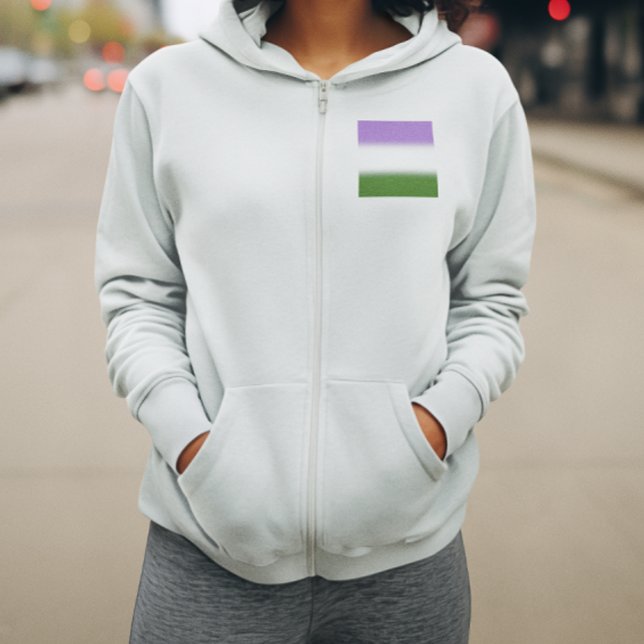 Moletom Bandeira do Orgulho Género-queer Gradiente – Bande (Criador carregado)