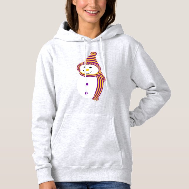 Moletom Bandeira do Orgulho Intersexual Snowman Snowper (Frente)