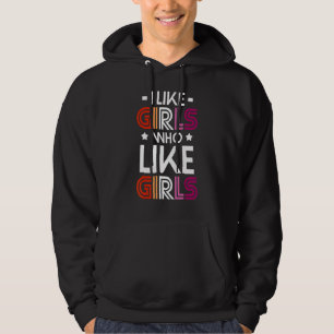 Moletom Bandeira do Orgulho Lésbico Eu Gosto De Meninas Qu