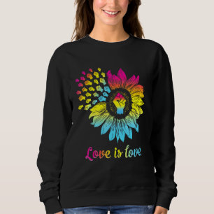 Moletom Bandeira do Orgulho Lgbtq Pansexual Pista Crescent