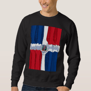 Moletom Bandeira do Orgulho Nacional da República Dominica