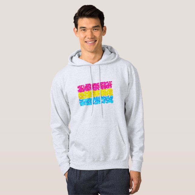 Moletom Bandeira do Orgulho Pansexual (Frente Completa)
