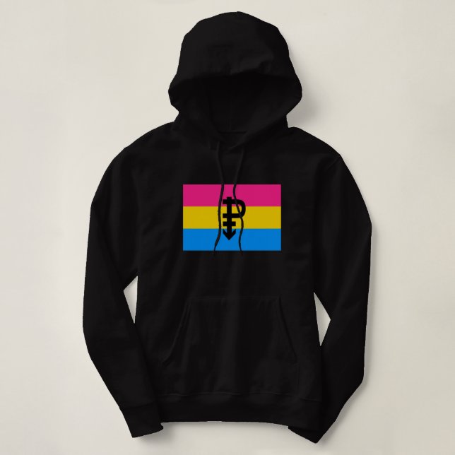 Moletom Bandeira do Orgulho Pansexual (Frente do Design)