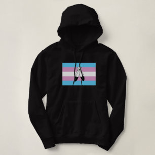 Moletom Bandeira do Orgulho Trans de Duas Espíritos