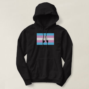 Moletom Bandeira do Orgulho Trans de Duas Espíritos