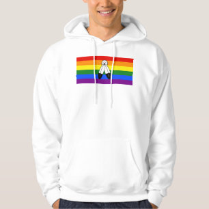 Moletom bandeira do orgulho two-spirit de SlipperyJoe simb