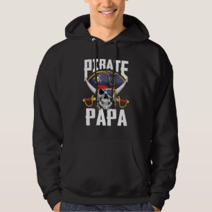 Moletom Bandeira do Papai Pirata Caveira Família Jolly Rog