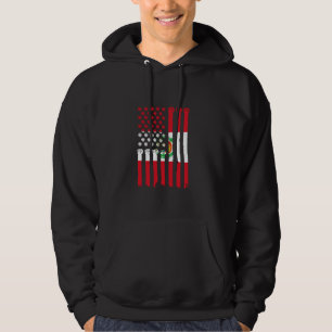 Moletom Bandeira do Peru EUA Punho Orgulho Peruano Raízes