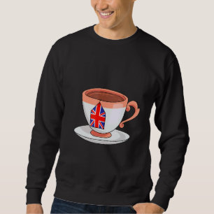 Moletom Bandeira Do Reino Unido I Union Jack I Teapot A