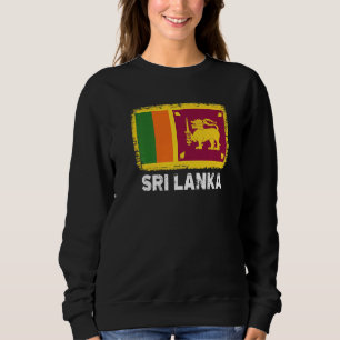 Moletom Bandeira do Sri Lanka Apoie as Mulheres do Povo d