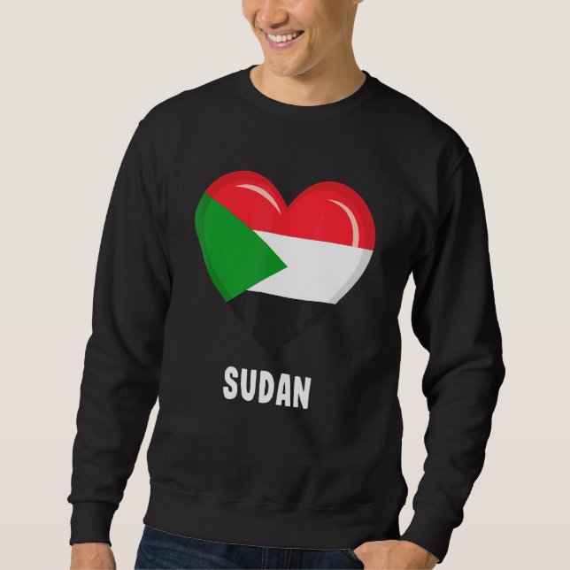 Moletom Bandeira do Sudão (Frente)