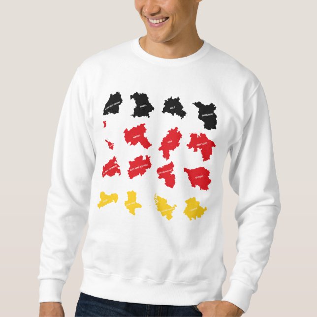 Moletom Bandeira dos Estados Alemães (Frente)